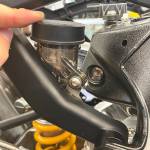 Alpha Racing Performance Parts - Alpha Racing Bracket OEM brake fluid reservoir rear BMW S 1000 RR 2019- (K67) and M 1000 RR 2021- (K66) - Image 2