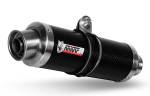 MIVV Slip-on GP Black  Stainless Steel  Exhaust For Aprilia Tuono V4 2011 - 2016 | RSV4 2011 - 2016