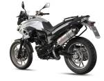 MiVV Exhausts - MIVV Slip-on Oval Titanium With Carbon Cap Exhaust For BMW F 700 GS 2012 - 2017 - Image 2