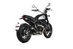 MiVV Exhausts - MIVV Slip-On X-M1 Black Stainless Steel Exhaust For DUCATI Scrambler 800 Icon / Icon Dark - Image 2