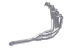 Exhaust Systems - Link Pipes & Mid Pipes - MiVV Exhausts - MIVV NO-KAT Pipe Exhaust For KAWASAKI NINJA 1000 SX / TOURER 2020 - 2022