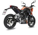 MiVV Exhausts - MIVV Slip-on GP Black Stainless Steel  Exhaust For KTM 125 DUKE | 200 DUKE 2011 - 2016 - Image 3