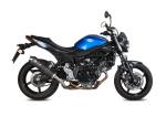 MiVV Exhausts - MIVV Slip-On Oval Carbon With Carbon Cap Exhaust For SUZUKI SV 650 / X 2016 - 2022 - Image 3