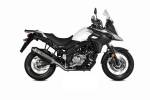 MiVV Exhausts - MIVV Speed Edge Black Stainless Steel Full System Exhaust For SUZUKI DL V-STROM 650 / XT 2017 - 2022 - Image 2