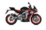 MiVV Exhausts - MIVV Full System Stainless Steel High Exhaust For APRILIA TUONO 660 | RS 660 2020 - 2022