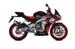 MiVV Exhausts - MIVV Full System Stainless Steel High Exhaust For APRILIA TUONO 660 | RS 660 2020 - 2022