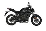 MiVV Exhausts - MIVV Delta Race Black Stainless Steel Full System Exhaust For YAMAHA MT-07 / FZ-07 2014 - 2022 - Image 2