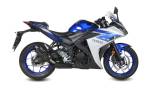 MiVV Exhausts - MIVV Suono Black Stainless Steel Full System Exhaust For YAMAHA YZF R3 2015 - 2022 - Image 2