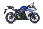 MiVV Exhausts - MIVV GP Black Stainless Steel Full System Exhaust For YAMAHA YZF R3 2015 - 2022