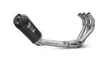 MiVV Exhausts - MIVV Oval Carbon With Carbon Cap Full System Exhaust For YAMAHA Tracer 900 / GT / FJ-09 2013 - 2020 - Image 1