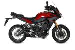 MiVV Exhausts - MIVV Oval Titanium With Carbon Cap Full System Exhaust For YAMAHA Tracer 900 / GT / FJ-09 2013 - 2020 - Image 2