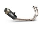 MiVV Exhausts - MIVV GP Pro Black Stainless Steel Full System High Exhaust For YAMAHA MT-07 / FZ-07 2014 - 2022