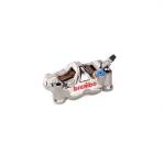 Brembo - Brembo Caliper, Right, P4 32mm, GP4-rx, Billet 2-Piece, 108mm Radial Mount, Front, Nickel - Image 1