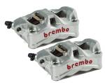 Brembo - Brembo Caliper Set, P4 30mm, StyleMA, Cast Monobloc, 100mm Radial Mount, Front, Titanium Grey - Image 2