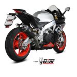 Exhaust Systems - Slip-ons - MiVV Exhausts - MIVV Slip-on Delta Race Carbon Exhaust For Aprilia RSV4 2017 - 2020