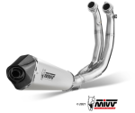 MiVV Exhausts - MIVV Full System 2x1 Delta Race Steel original position Standard Exhaust For Aprilia RS 660 20-23 Tuono 660 23 - Image 4