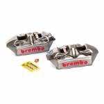 Brakes - Calipers - Brembo - Brembo Caliper Set M4 Cast Monobloc 100mm P4 Front Titanium
