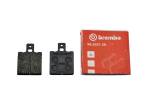 Brembo Brake Pad Set, Ferit ID 450FF Organic Pad Kit P32F, 7mm Thick