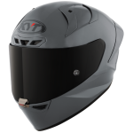 KYT Helmets - KYT KX-1 Race Plain GRL Grey (Glossy) - Image 6