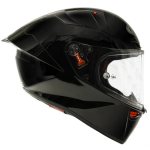 KYT Helmets - KYT KX-1 Race Plain Black (Glossy) - Image 2