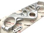 Melotti Racing - MELOTTI RACING NATURAL ALUMINUM ROAD HIGH TRIPLE CLAMPS YAMAHA R6 2006-2022 - Image 2